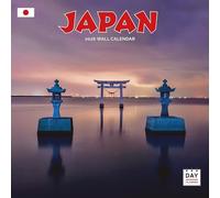 Dayplanner Publishing Japan Calendar 2026, Large Square Wall Calendar, 16 Month, Japan Gift Travel Calendar