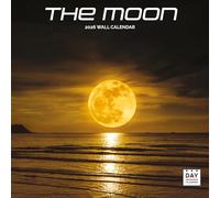 Dayplanner Publishing The Moon 2026 Calendar, Large Square Wall Calendar, 16 Month, The Moon Gift Weather Calendar