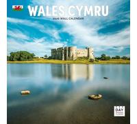 Dayplanner Publishing Wales Calendar 2026, Large Wall Calendar, 16 Month, Wales Gift Travel Calendar