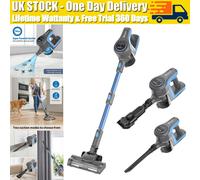 Shark Cordless Stick Vacuum Cleaner with Anti Hair Wrap, Up to 40 mins IZ202UKT