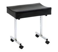 DAYS Adjustable Footstool - Supportive Foots tool with Castors, Height Adjustable Foot Rest Under Desk, Ergonomic Footrest for Living Room & Office, Comfortable & Stable Leg Support for Elderly