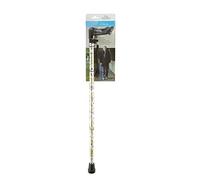 Days Comfy Grip Sticks, Ergonomic Anodised Aluminium Walking Sticks for Enhanced Comfort and Support, Lightweight, Comfortable, Non-Folding, 738-955MM - Left Hand, Woodland Flowers