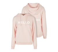 Days Beyond Hello Goodbye Hoodie Pullover Sweater Pink Women Lettering New