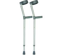 Days Double Adjustable Crutches for Adults, Comfort Handle, Lightweight Mobility Aid, Handle to Ground Height 66 cm-94 cm