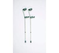 Days Ergonomic Handle Forearm Crutch - Double Adjustable Standard 69-94cm (27-37") - Lightweight Aluminium Walking Aid - VAT Relief Eligible (UK)