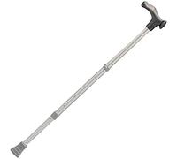 Days Ergonomic Handle Walking Stick, Aluminium Walking Cane, Non-Slip Rubber Ferrules, Comfortable Mobility Aid, Adjustable Height 730mm to 960mm, Left Hand (Eligible for VAT relief in the UK)