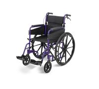 DAYS Escape Lite Wheelchair, Self Propelled Lightweight Aluminium with Folding Frame, Mobility Aid, Comfy and Sturdy, Portable Transit Travel Chair