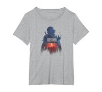 Days Gone Remastered Ready to Fight Big Chest Poster T-Shirt, Women's Plus, Heather Grey, 3X