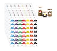 Days of The Week Labels,1960 Pcs Circular Food Labels Stickers,Self Adhesive Removable Peel Date Label,Day Dots Food Rotation Label for Jars,Commercial Kitchen,Restaurant and Catering Outlets