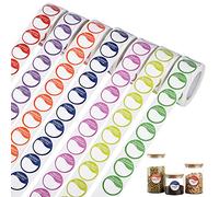 Days of The Week Labels, 3500 Food Label Stickers Circular Full Week Day Dots Food Rotation Label for Commercial Kitchen, Restaurants, and Catering Outlets(500 Labels per Roll)