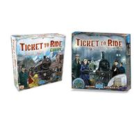 Days of Wonder | Ticket to Ride Europe Board Game | Ages 8+ & Days of Wonder | Ticket to Ride United Kingdom Board Game EXPANSION