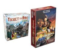 Days of Wonder | Ticket to Ride Europe Board Game | Ages 8+ | For 2 to 5 players & Z-Man Games | Pandemic Hot Zone Europe | Board Game | Ages 8+ | For 2 to 5 Players