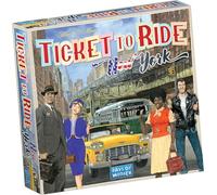 Days of Wonder Ticket to Ride New York Board Game Ages 8+ Average Playtime 10 - 15 Minutes, Multicolor, For 2 to 4 players