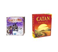 Days of Wonder | Ticket to Ride Nordic Countries Board Game & Catan Studios| Catan | Board Game | Ages 10+ | 3-4 Players | 60 Minutes Playing Time