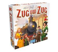 Days of Wonder, Ticket to Ride (Refresh), Family Game, 2-5 Players, 8+ Years, 30-60 Minutes, German