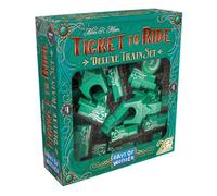 Days of Wonders Asmodee Ticket to Ride Deluxe Train Set Green Board Games Board Games Board Game Accessories