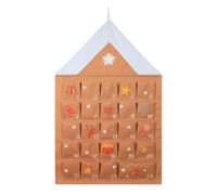 Days Ornament Storage - Assembled Christmas Countdown, Heavy Duty Fabric Bag Set, Heavy Duty Holiday , Special Festive Accessory | Reliable Holiday Decoration Item