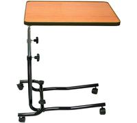 Days Overbed Table, Portable Desk with Castor Wheels, Writing Surface to Use in Bed or a Wheelchair, Mobility Aid, Mobile Desk with Adjustable Height,