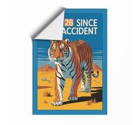 Days Since Last Accident Industrial Unframed Wall Art Print A1 (84.1×59.4cm), Wall Decor for Living Room, Bedroom, Office & Home, Art Gift