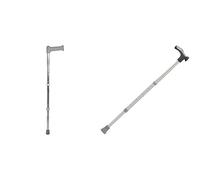 Days Standard Walking Stick, Height Adjustable Walking Aid, Lightweight Aluminium mobility Device & Ergonomic Handle Walking Stick, Aluminium Walking Cane