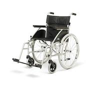 DAYS Swift Self Propelled Wheelchair, Lightweight Mobility Device for Elderly, Handicapped, and Disabled Users, Portable Wheelchair for Independence or Caretaker Convenience, Silver, 41cm
