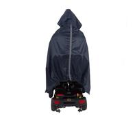 DAYS Wheelchair Cape, Windproof, Waterproof and Water resistant Hooded Cape for Wheelchairs, Mobility and Electric Scooters