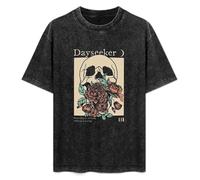 Dayseeker Dreaming is Sinking American Metalcore Unisex Printed T-Shirt Mens Black Tee Shirt L