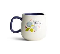 Dayspring - Grow in Grace Floral Ceramic Mug, 16oz