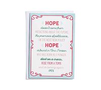 Dayspring - Hope Good Steward Christmas Cards - 18 Christmas Boxed Cards with White Envelopes, CSB (J6344)