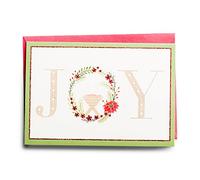 DaySpring - Joy - 18 Boxed Christmas Cards and Envelopes, KJV (60643)