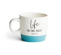 Dayspring - Life to The Full - 16 Ounce Inspirational Ceramic Mug