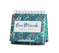 DaySpring - One Minute with God - Perpetual Calendar (J1391), Green, 5 1/2" x 5 1/4" x 1 1/4"