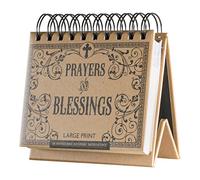 DaySpring - Prayers and Blessings - Large Print - An Inspirational DaySpring DayBrightener - Perpetual Calendar
