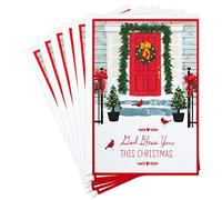DaySpring Religious Christmas Cards, God Bless You (6 Cards with Envelopes)