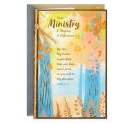 Dayspring Religious Thank You Card for Minister (Making a Difference) for Clergy Appreciation Day, Encouragement, Birthday