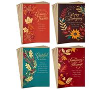 DaySpring Religious Thanksgiving Cards Assortment (16 Assorted Cards with Envelopes)