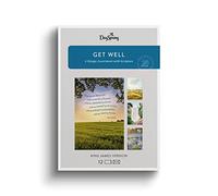 DaySpring - Roy Lessin - May the Lord Bless You - 4 Landscape Design Assortment with Scripture - King James Version - 12 Get Well Boxed Cards & Envelopes (U1206)