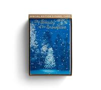 DaySpring The Beauty of the Snowflake - Premium 5-Pannel Christmas Cards - 18 Christmas Boxed Cards & Envelopes, NIV