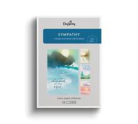 Dayspring - When Words are Hard to Find - 4 Watercolour Greeting Card Assortment with Scripture - 12 Sympathy Cards and Envelopes (U1204)