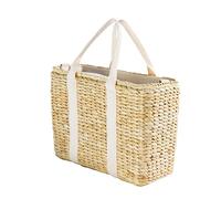 Daytani Insulated Beach Cooler Bag, Leak Proof, Premium Quality Corn Husk, Beach Bag, Pool Bag, Tote Bag, Straw Beach Bag, Rattan, Gifts for Women, Picnic Basket, Wedding Gifts, Lunch Bag,