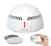 Daytech Smoke Alarm for Home,10-Year Battery Fire Alarm with Magnetic Mount,Mini Style Smoke Detector Conforms to EN 14604 Standard,LED & Silence Button,Fire Detector for Home Caravan Office