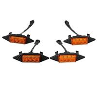 Daytime Running Light For GWM For Tank 300 2021-2024 Front Grille Lights Amber Warning DRL Daytime Running Daylights Grill Car LED Light(Type A)