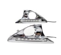 Daytime Running Light For Toyota For Camry 2012 2013 2014 With Chromed Cover Car LED DRL Daytime Running Light Fog Lamp Turn Signal(No Dynamic,White Yellow Blue)