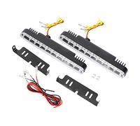 Daytime Running Light, Led Daytime Light, Acrylic Led Light 5050 30led Dual Colors Daytime Running Lights Drl Turn Lamp Fit for Car