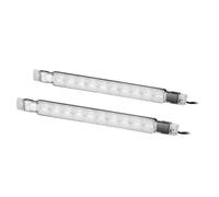 HELLA 2PT 980 880-861 LED-Daytime Running Light Set - Strip Lamp - 24V - straight - mounting - Lens Colour: Crystal clear - Cable: 2500mm - Vehicle Front - Set