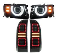 Daytime Running Lights For Nissan For Patrol For Y61 2005-2022 Accessories Modified Led Front Rear Lights Assembly With Tail Lights