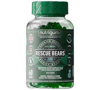 Daytime Stress & Anxiety Relief Gummies | Green Tea, Taurine, Glycine, Chamomile and Lemon Balm with Vitamins & Prebiotics | No Added Sugar | Pineapple Flavour | 60 Vegan Gummies | Rescue Bears®