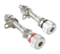 Dayton Audio BPA-38SN HD Binding Post Pair Satin Nickel