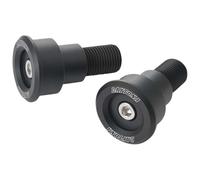 Daytona "D-MIRROR" Bar End Mirror Adapter Yamaha-1 Black