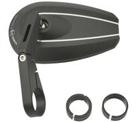 Daytona "D-MIRROR-6" Aluminium Bar End Mirror Black Short Type-U